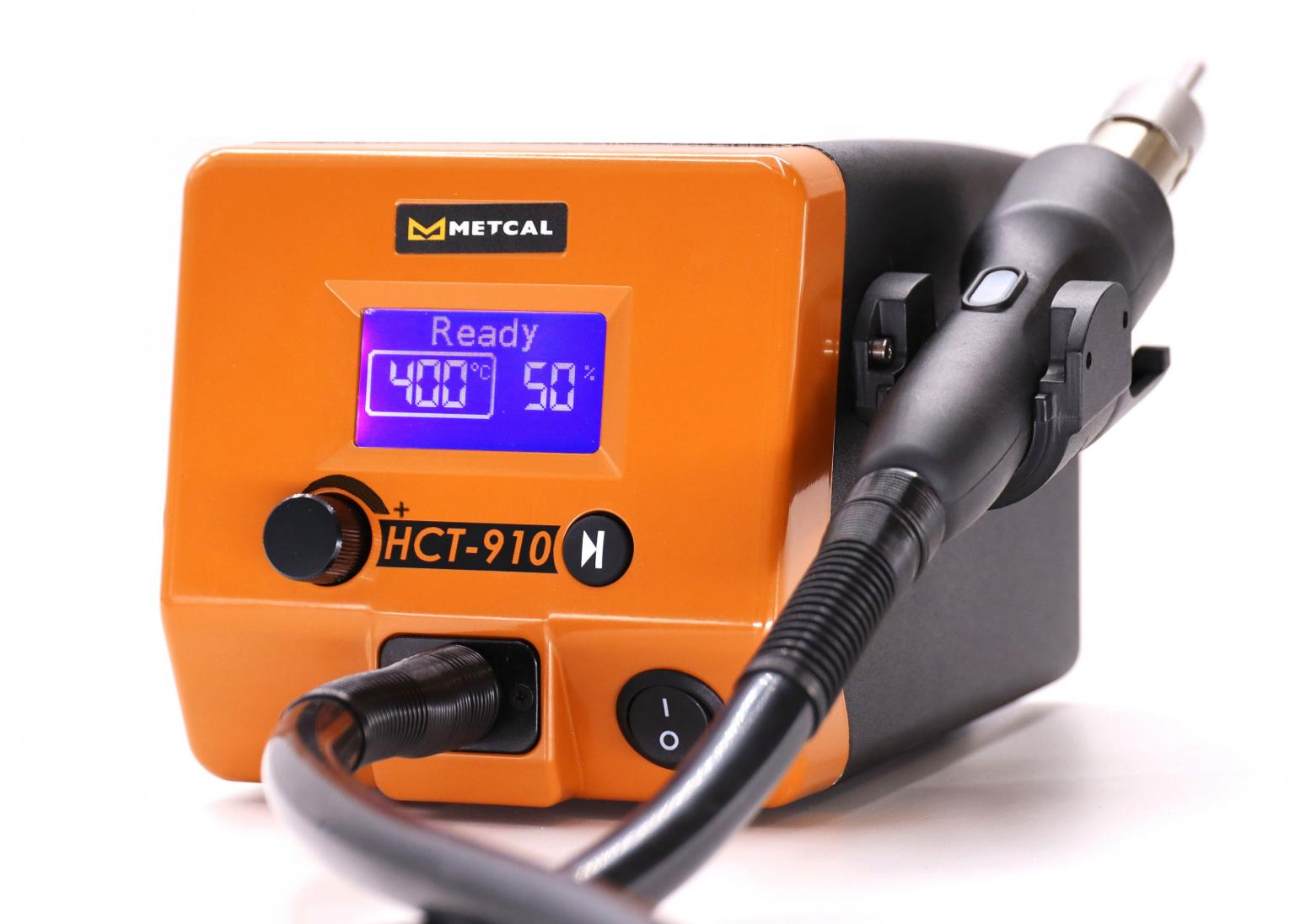 Metcal announces the new HCT-910 Hot Air Rework System - Metcal